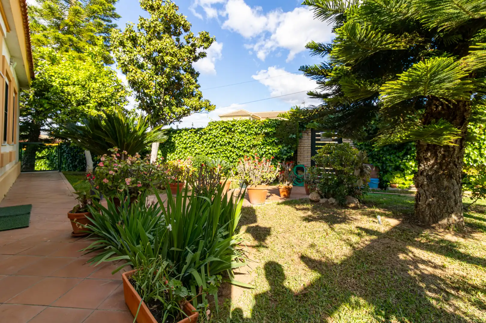 Jardín de Casa o chalet en venta en Bollullos de la Mitación con Aire acondicionado, Calefacción y Jardín privado