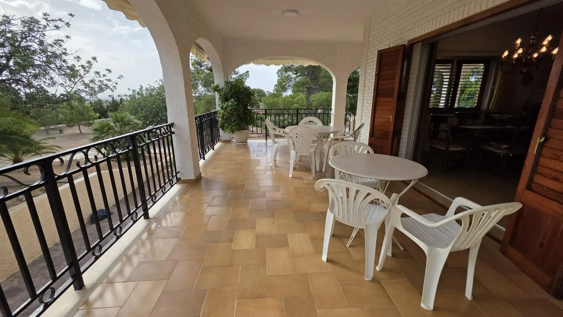 Terrassa de Casa o xalet en venda en Bétera amb Jardí privat, Terrassa i Traster