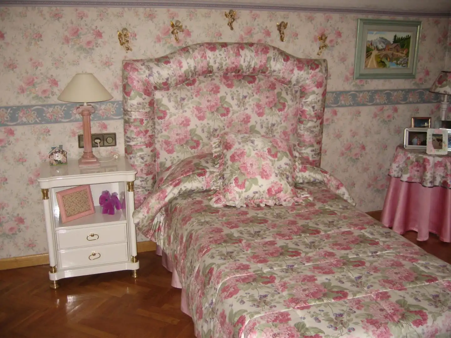 Schlafzimmer von Maisonette zum Verkauf in Albacete mit Klimaanlage, Heizung und Parkett