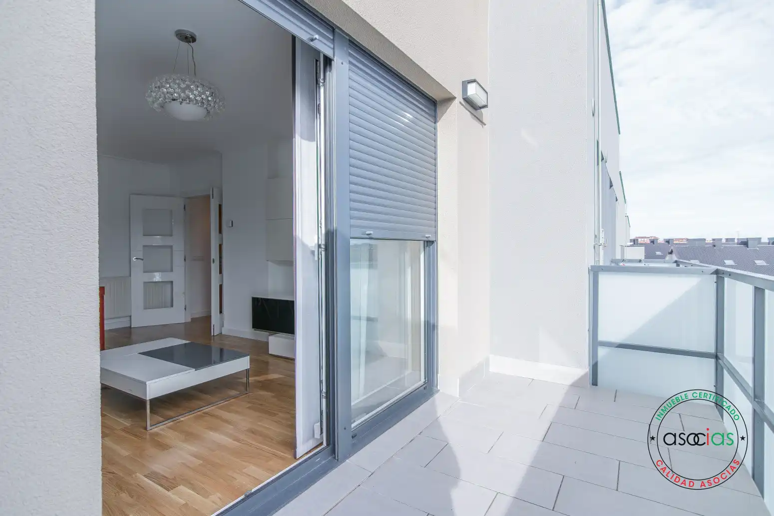 Balcony of Flat for sale in Gijón   with Heating, Terrace and Storage room