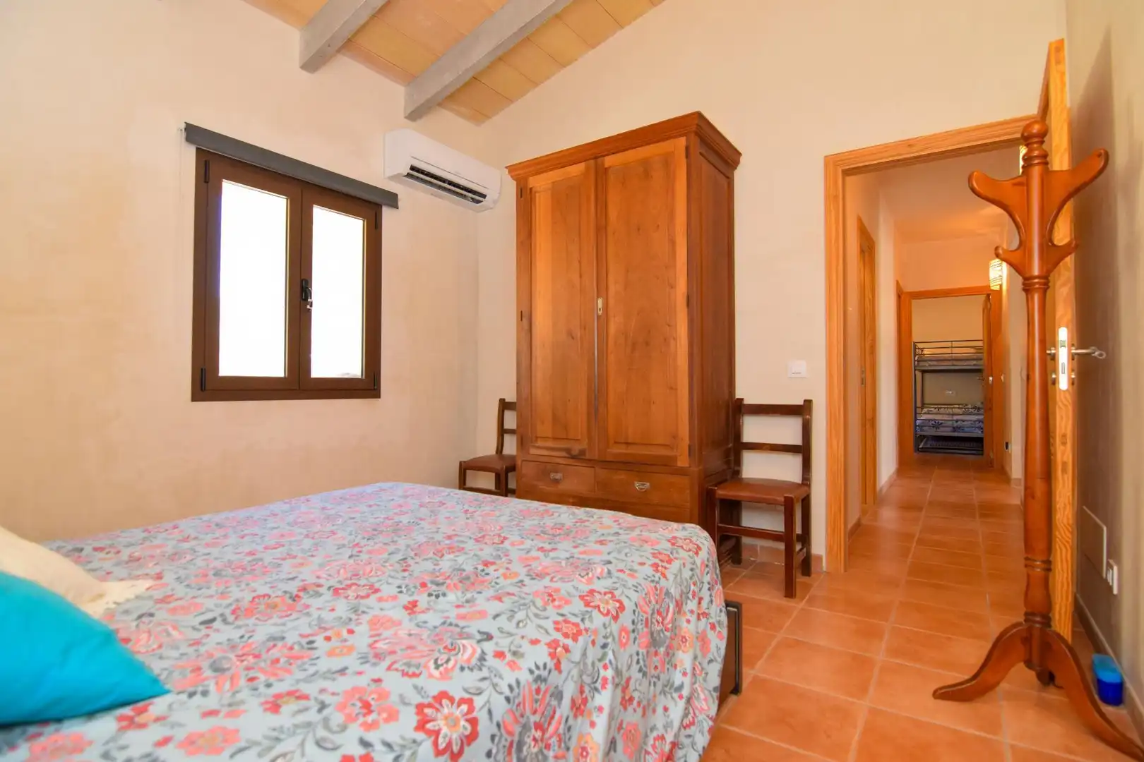 Habitación de Finca rústica de alquiler en Artà con Aire acondicionado, Calefacción y Trastero