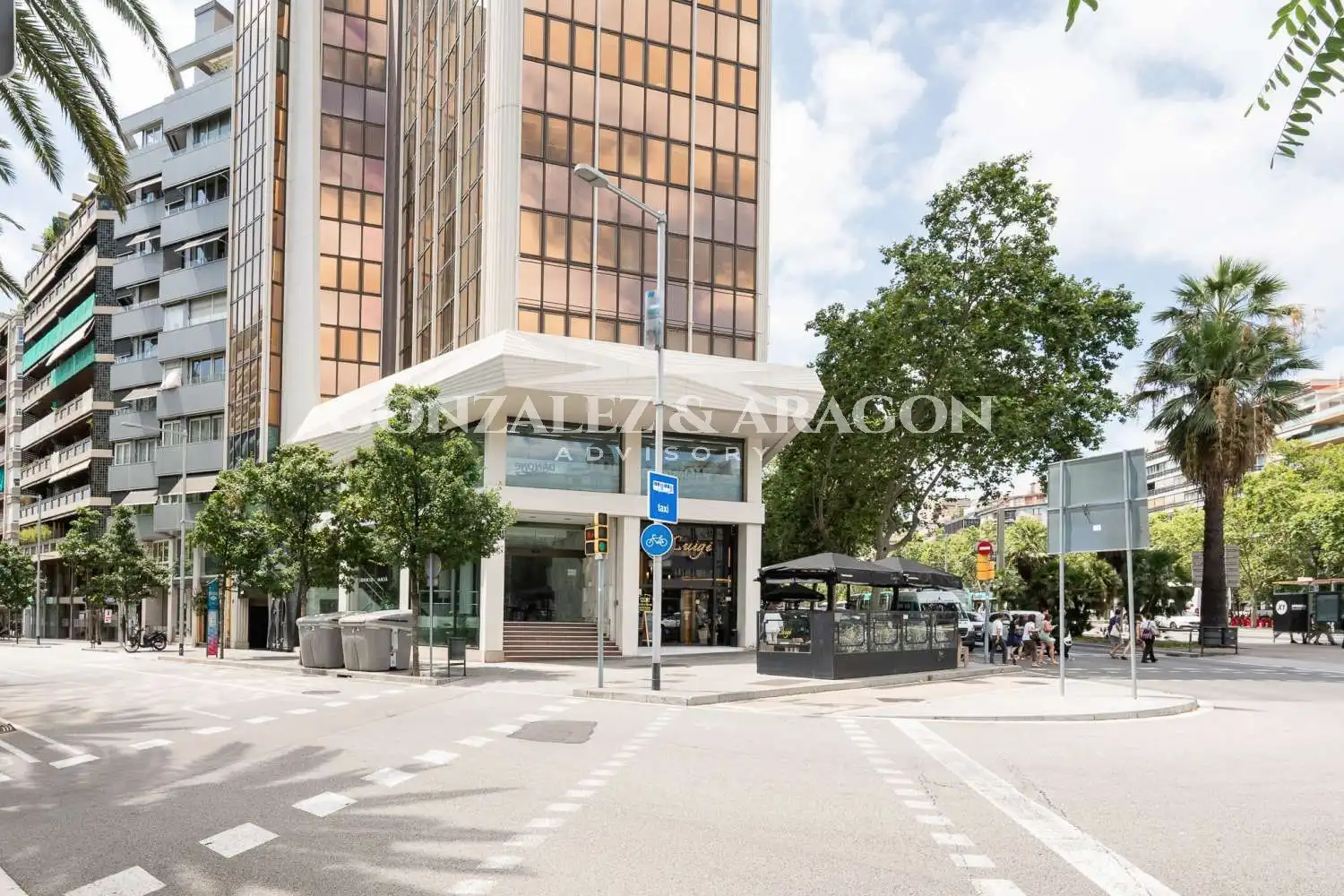 Vista exterior de Oficina de alquiler en Barcelona con Aire acondicionado y Calefacción