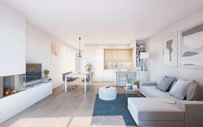 Wohnzimmer von Wohnung zum verkauf in Bunyola mit Klimaanlage, Heizung und Privatgarten