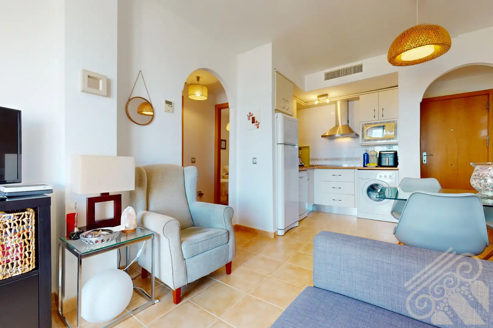 Sala de estar de Ático en venta en Marina de la Torre