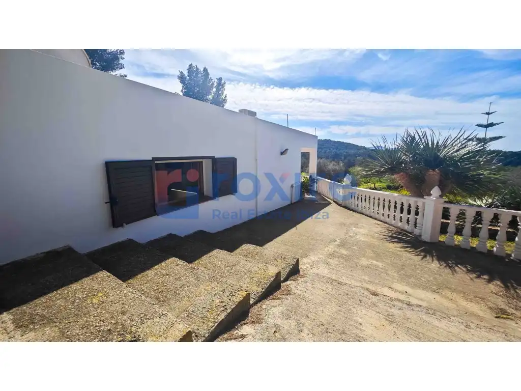 Exterior view of Houses for rent in Sant Antoni de Portmany  with Air Conditioner, Private garden and Terrace