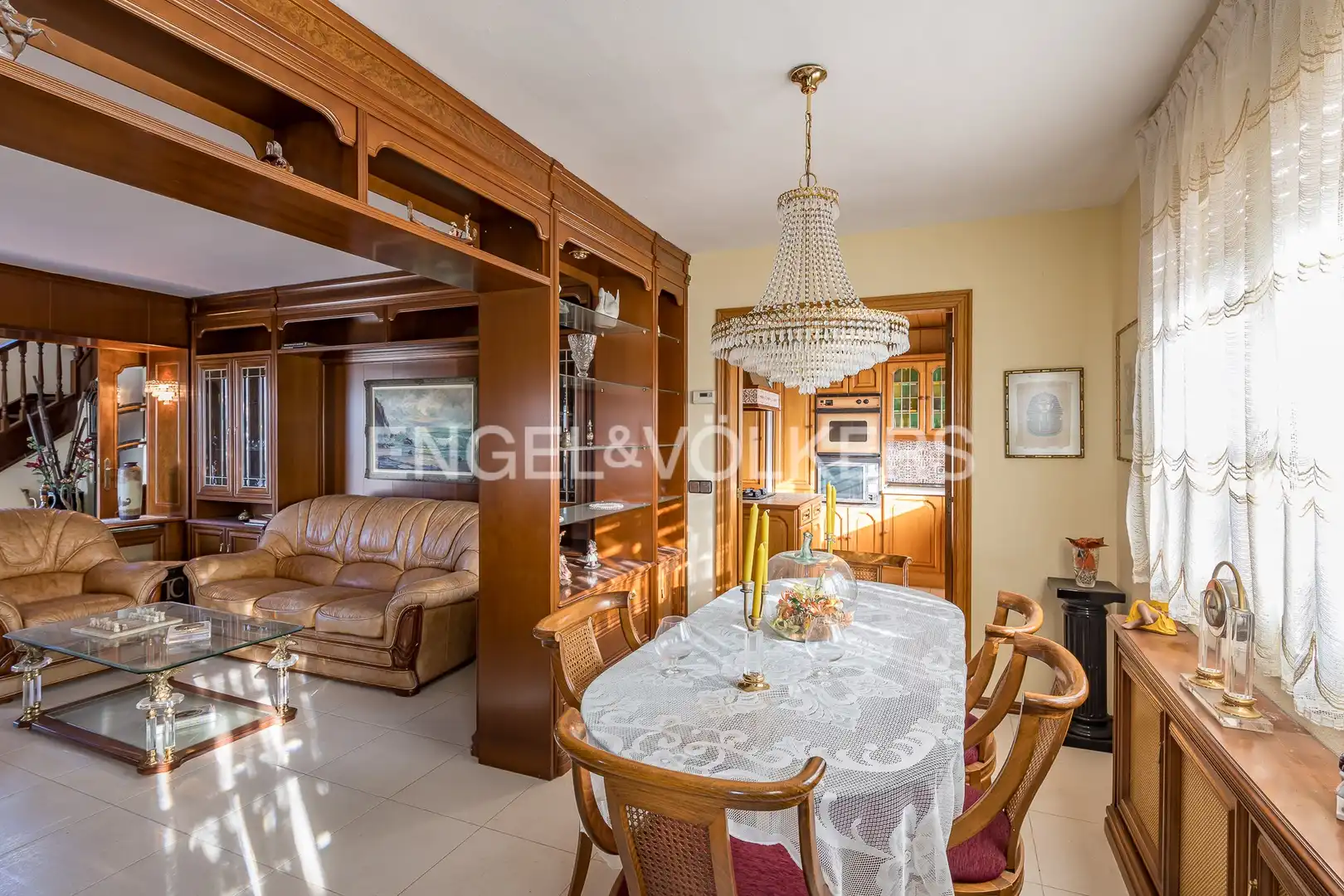 Dining room of Houses for sale in Cervelló  with Heating, Private garden and Terrace