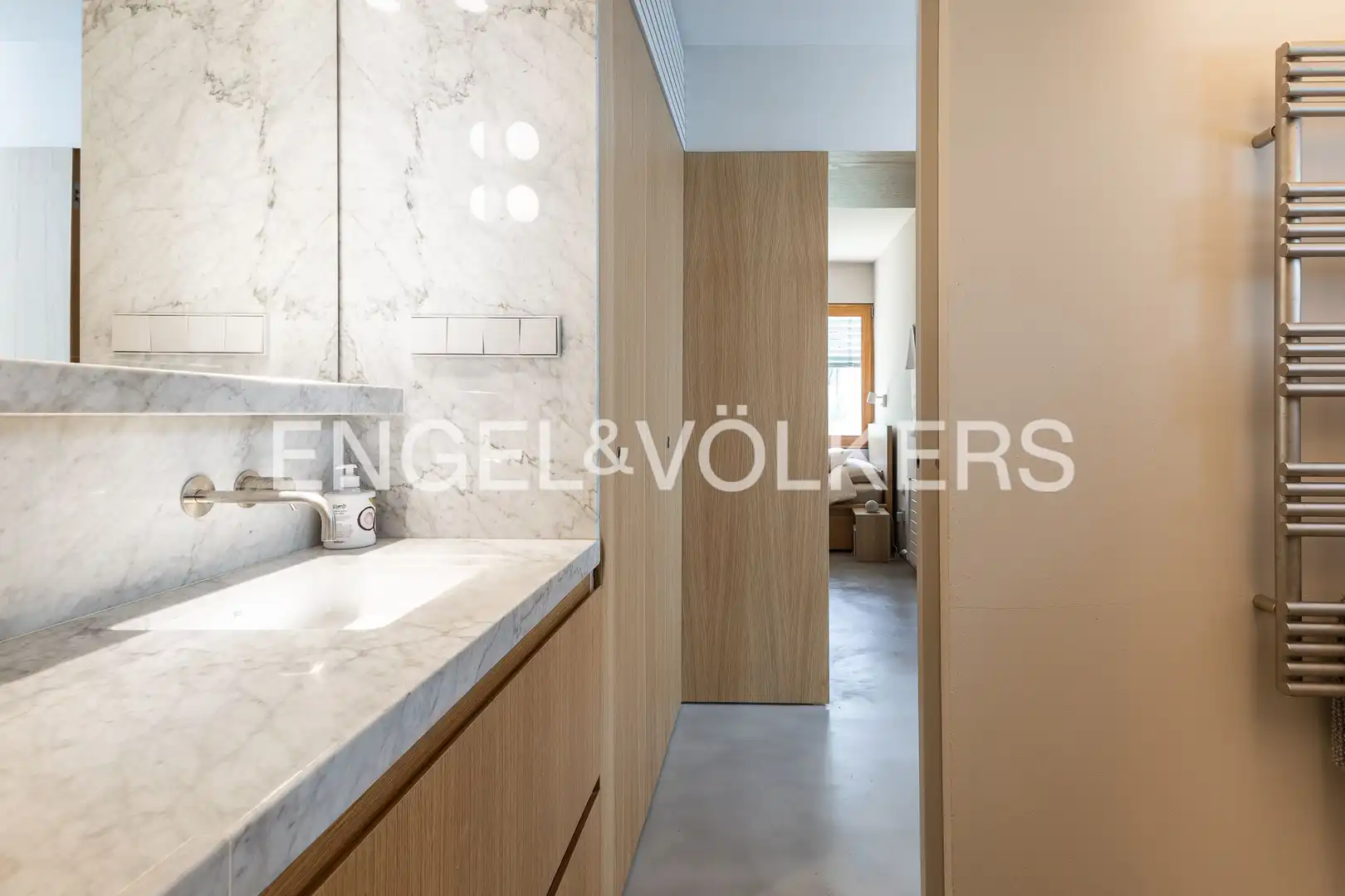 Bathroom of Houses for rent in Barcelona  with Air Conditioner, Heating and Private garden