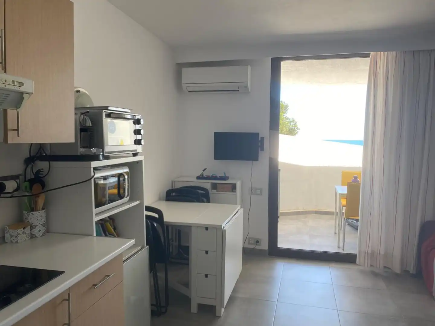 Cuina de Apartament en venda en Alcalà de Xivert amb Aire condicionat, Terrassa i Balcó