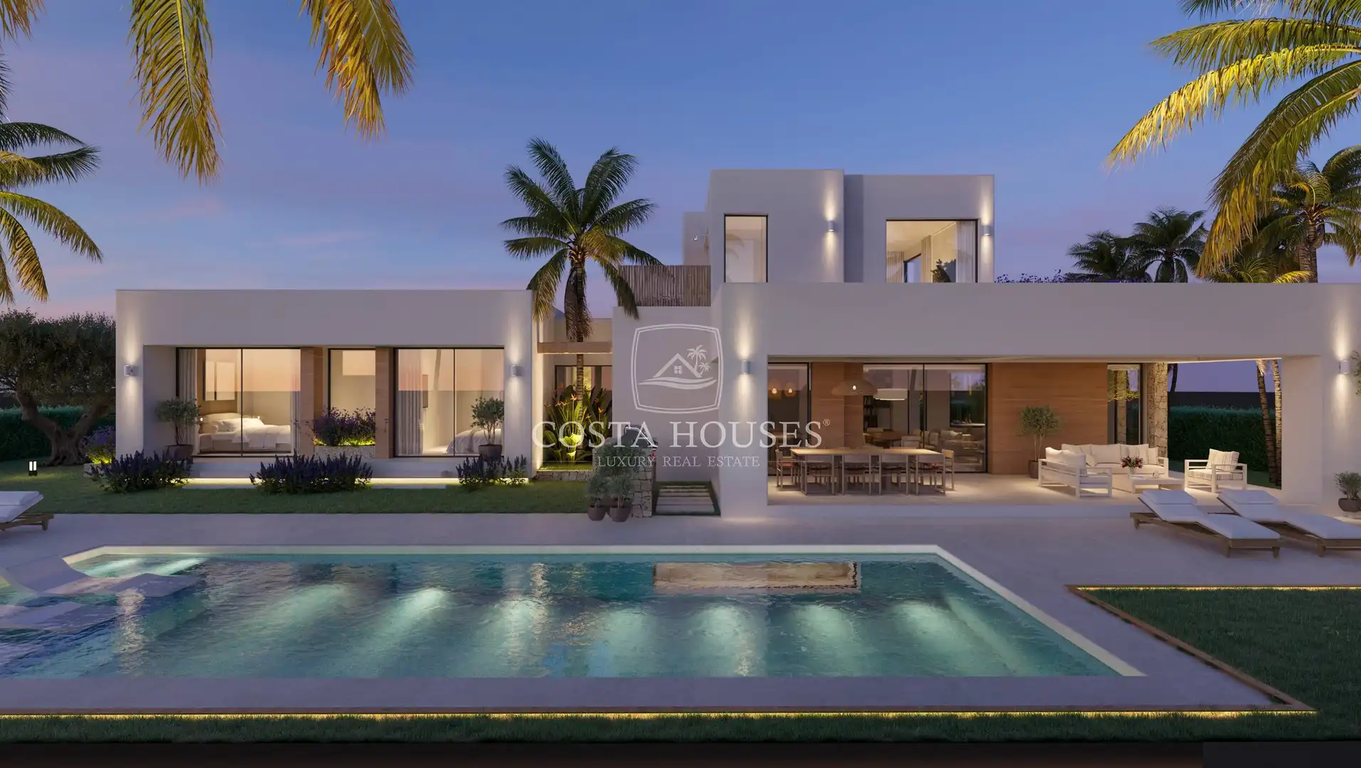 Exterior view of Houses for sale in Jávea / Xàbia  with Air Conditioner, Private garden and Terrace