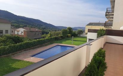 Piscina de Pis en venda en Castellterçol amb Calefacció, Parquet i Terrassa