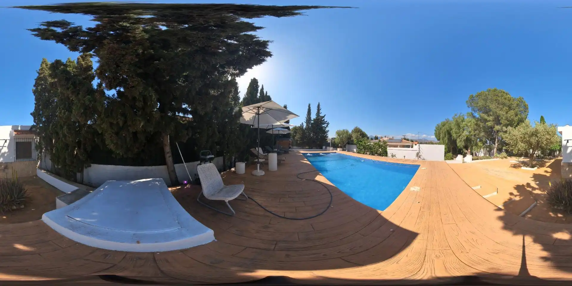 Swimming pool of Houses for sale in Alicante / Alacant  with Heating, Private garden and Storage room