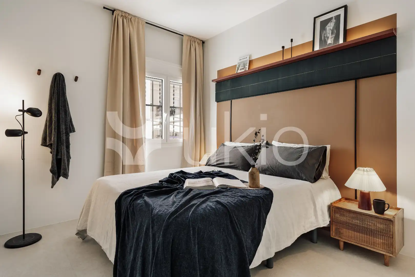 Habitación de Apartamento de alquiler en Barcelona con Aire acondicionado, Calefacción y Terraza