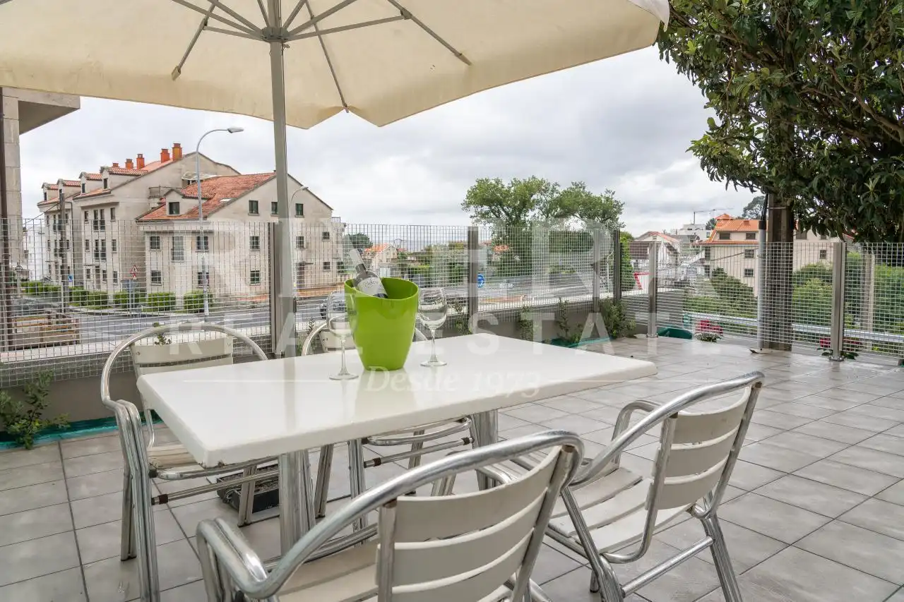 Terraza de Apartamento en venta en Sanxenxo con Aire acondicionado, Calefacción y Terraza