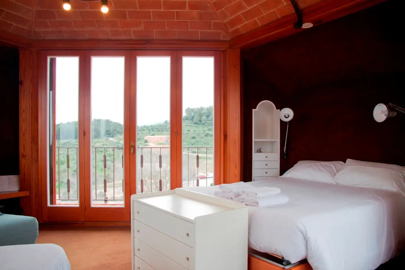 Bedroom of Houses for sale in Riudecanyes  with Private garden, Terrace and Swimming Pool