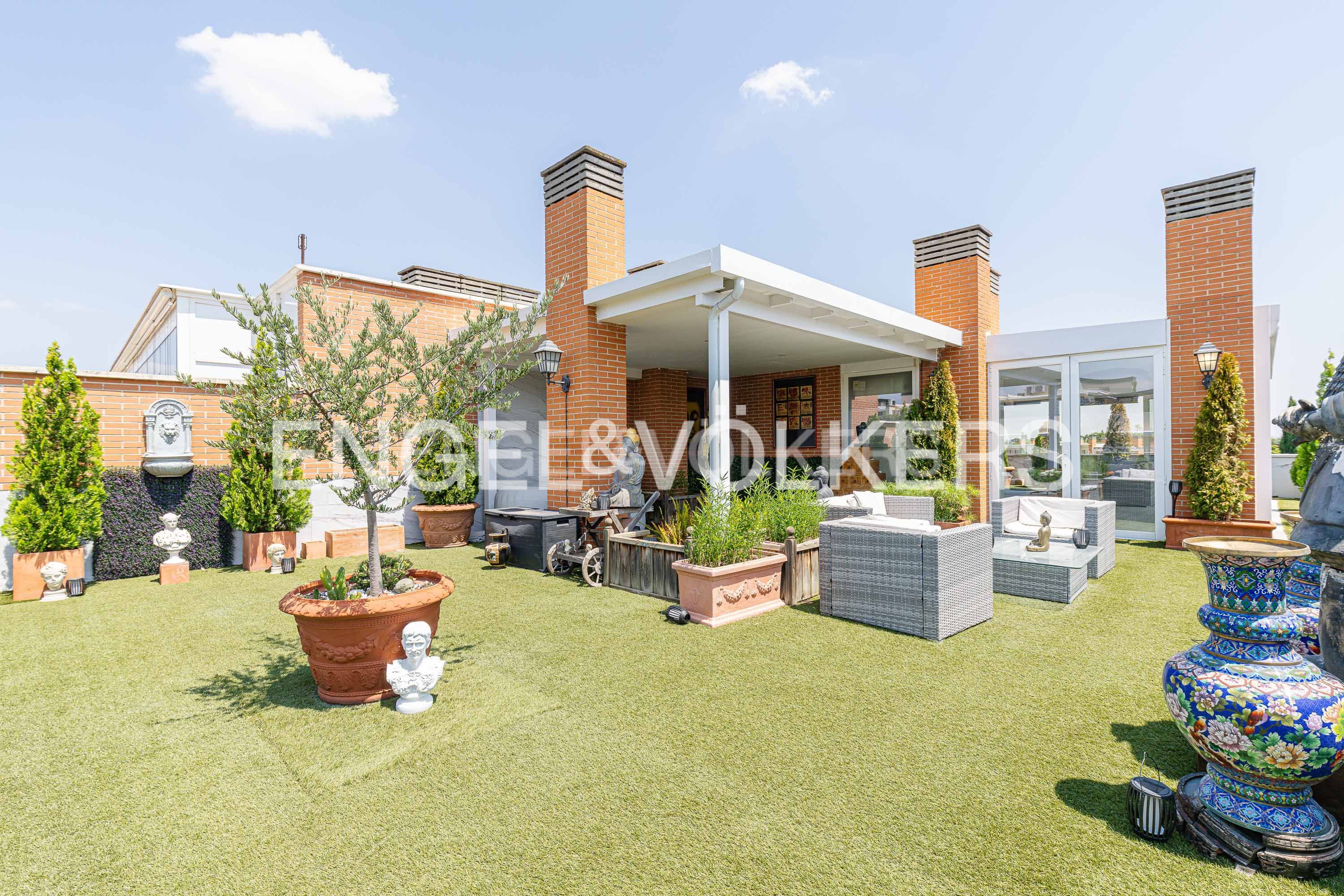 Terrace of Attic for sale in  Madrid Capital  with Air Conditioner, Heating and Terrace