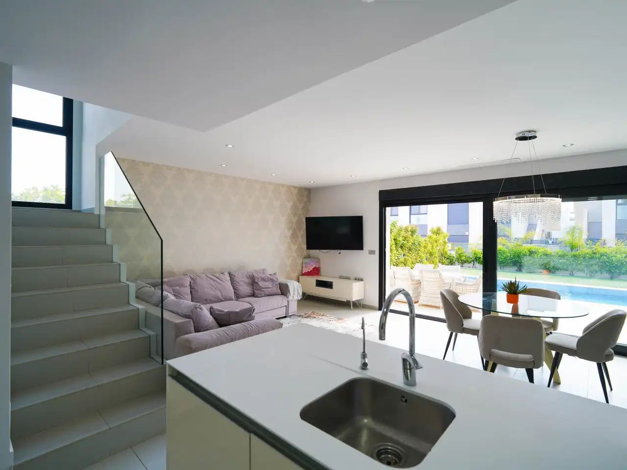Living room of Houses for sale in Rojales  with Air Conditioner, Heating and Private garden