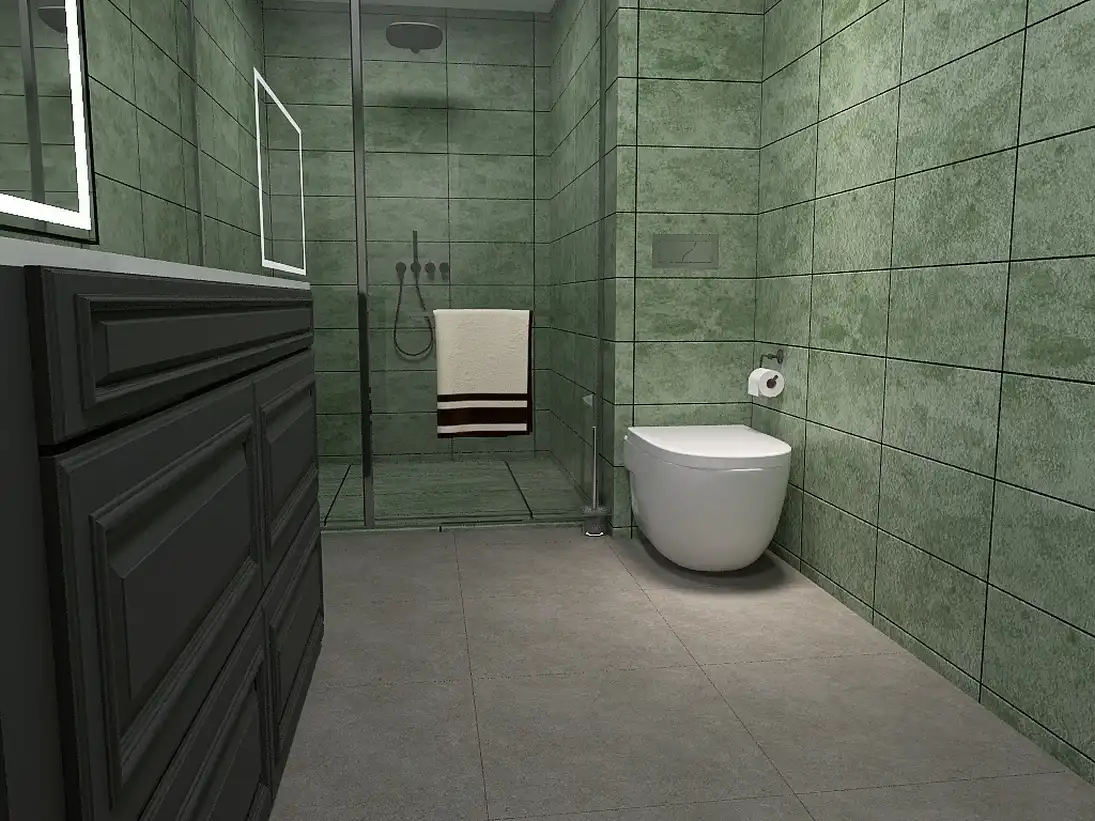 Baño de Piso en venta en Madrid con Calefacción, Trastero y Amueblado