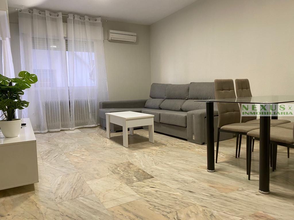 Living room of Apartment to rent in Cáceres Capital  with Air Conditioner, Heating and Terrace