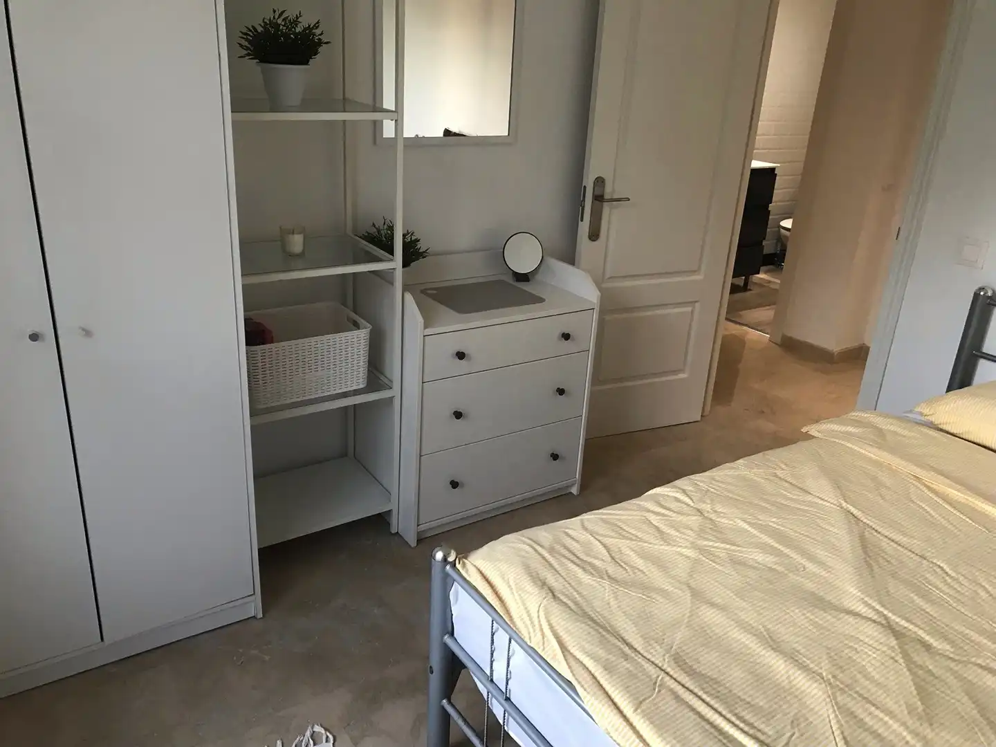 Schlafzimmer von Wohnungen zum Verkauf in Manilva mit Klimaanlage, Terrasse und Abstellraum