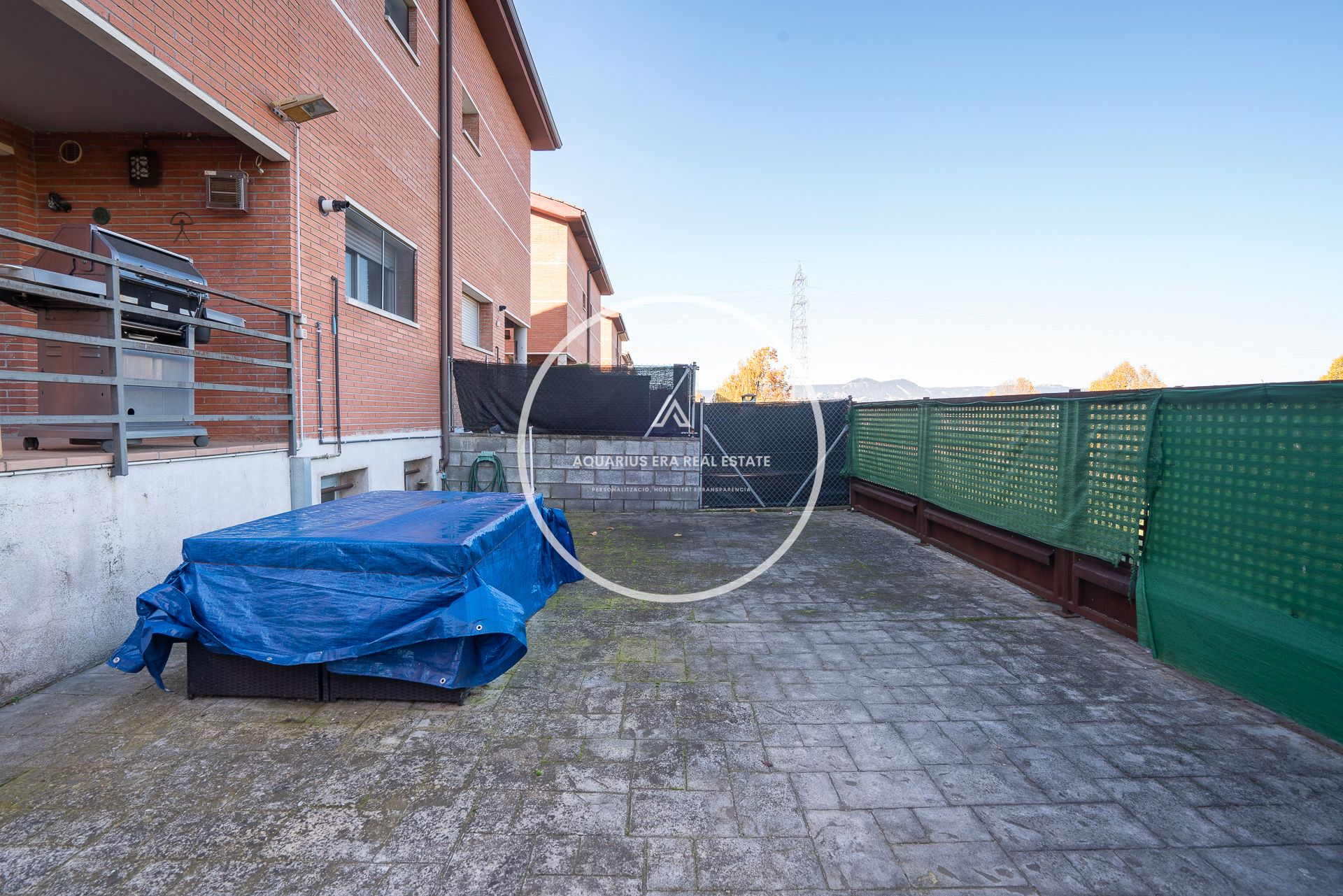 Terrace of Single-family semi-detached for sale in Vic  with Heating, Private garden and Parquet flooring