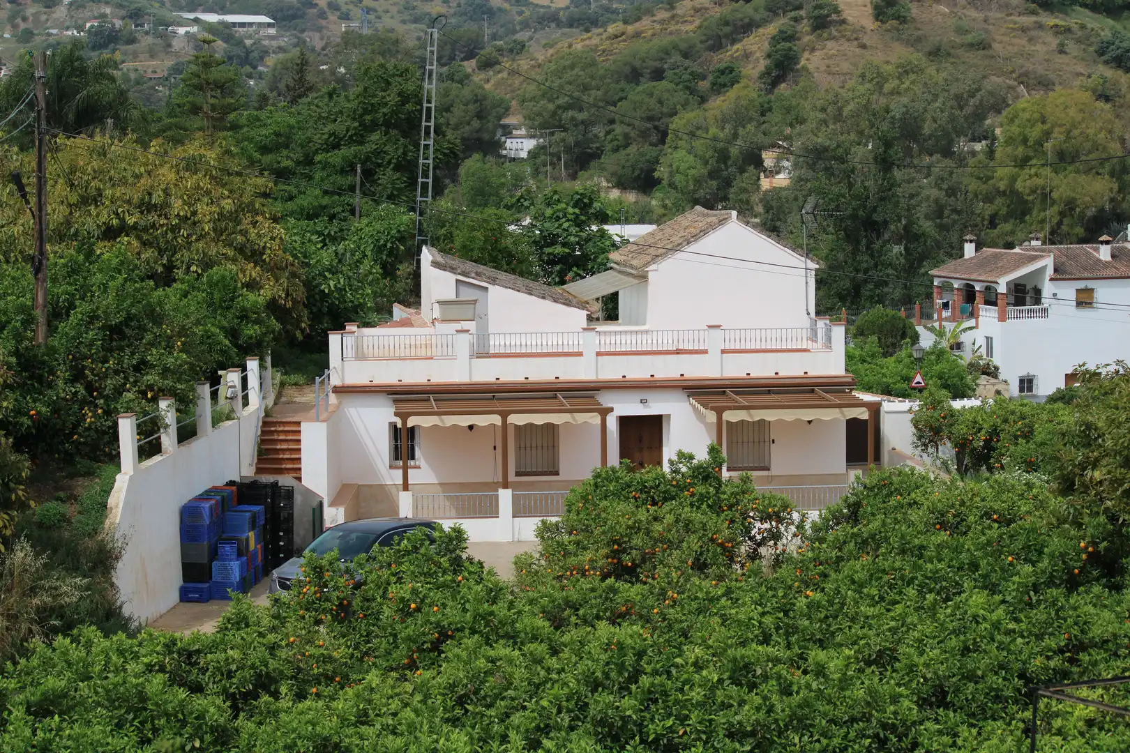 Exterior view of Country homes for sale in Coín  with Terrace and Storage room