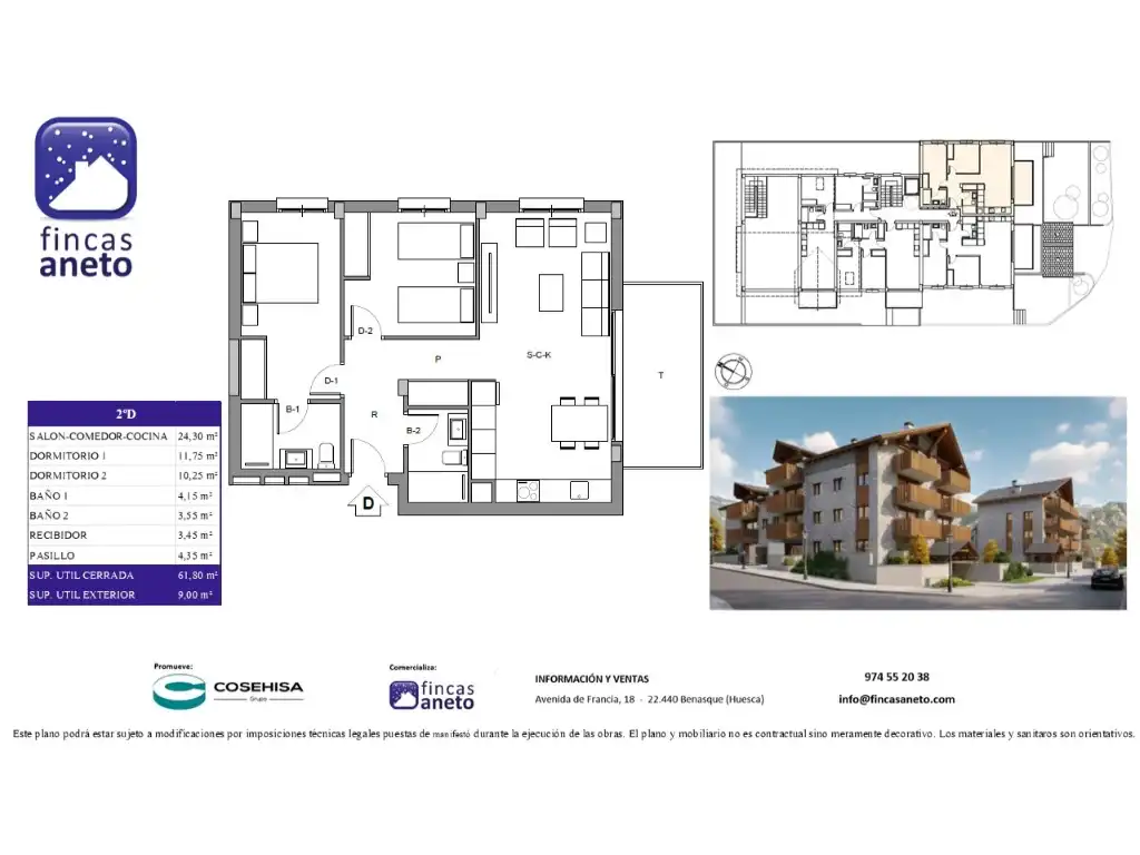Apartment mit Aufzug zum Verkauf in Calle Remascaro, imagen 2