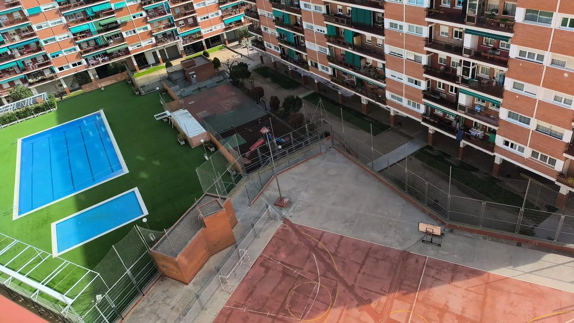 Parking of Flat for sale in Sabadell  with Air Conditioner, Heating and Terrace