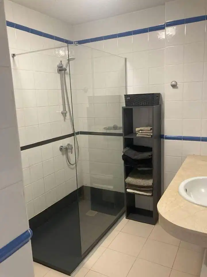 Bathroom of Apartments for sale in Arona  with Private garden, Swimming Pool and Furnished