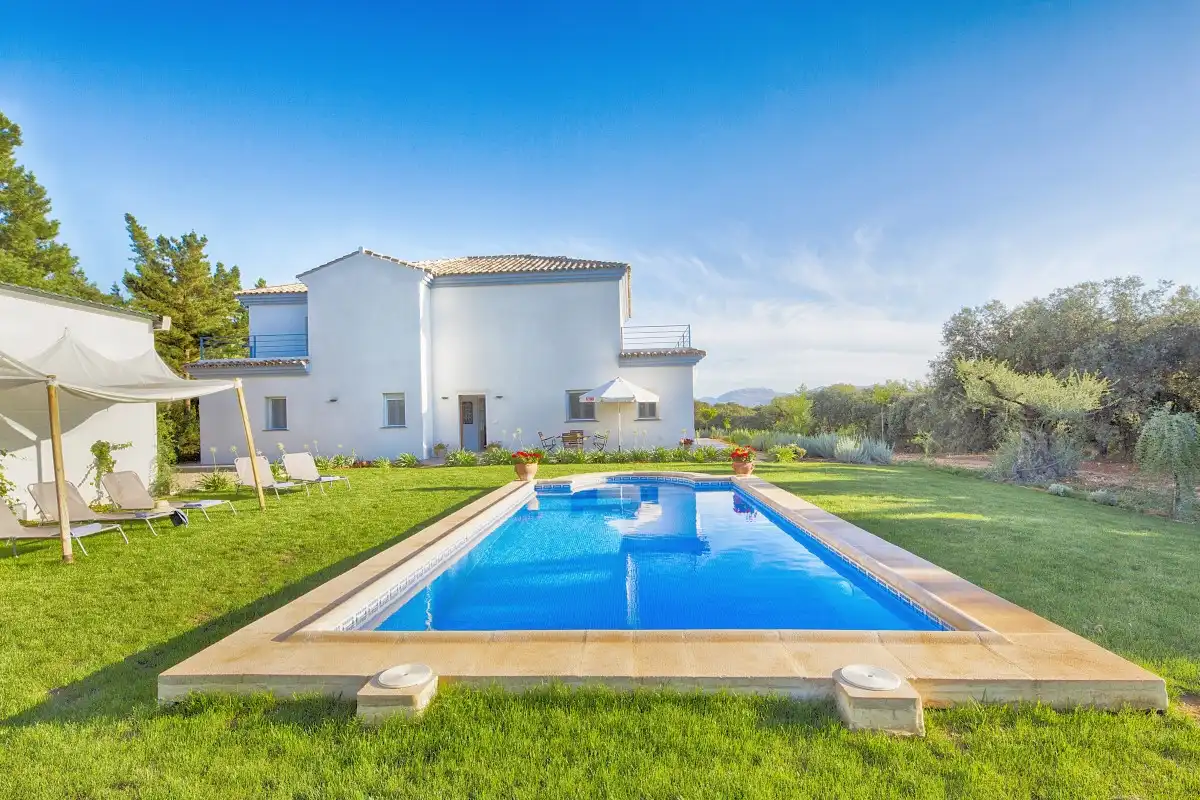 Piscina de Finca rústica en venta en Ronda con Jardín privado, Terraza y Piscina