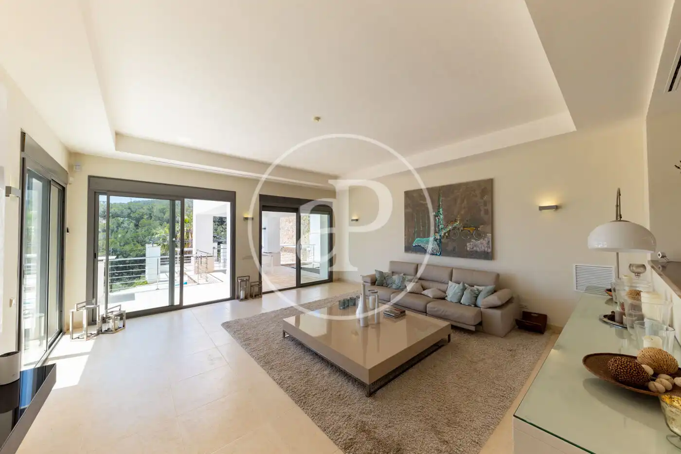 Living room of Houses for sale in Calvià  with Heating, Private garden and Terrace