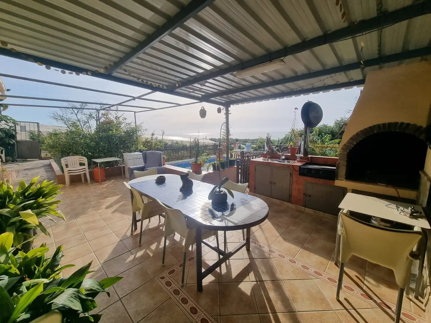Terraza de Casa o chalet en venta en Nerja con Calefacción, Jardín privado y Terraza