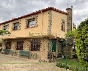 Exterior view of House or chalet for sale in Aldeanueva de la Vera  with Private garden, Storage room and Swimming Pool