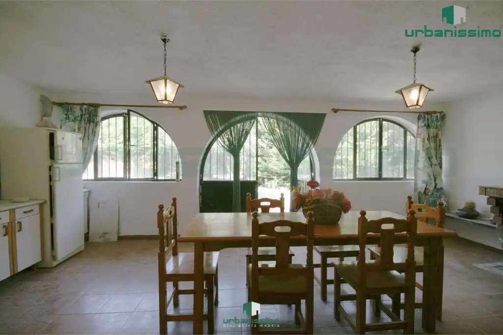 Dining room of Country homes for sale in Aldeanueva de la Vera  with Private garden and Swimming Pool