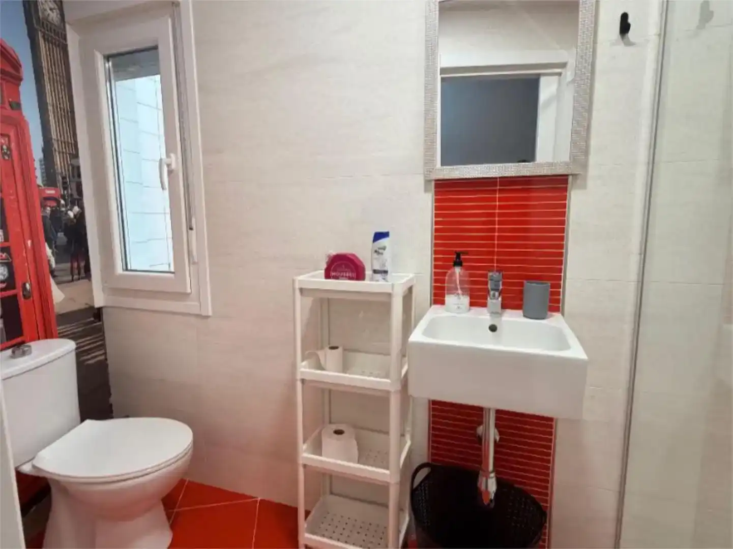 Badezimmer von Maisonette zur Miete in Sanxenxo mit Möbliert und Balkon