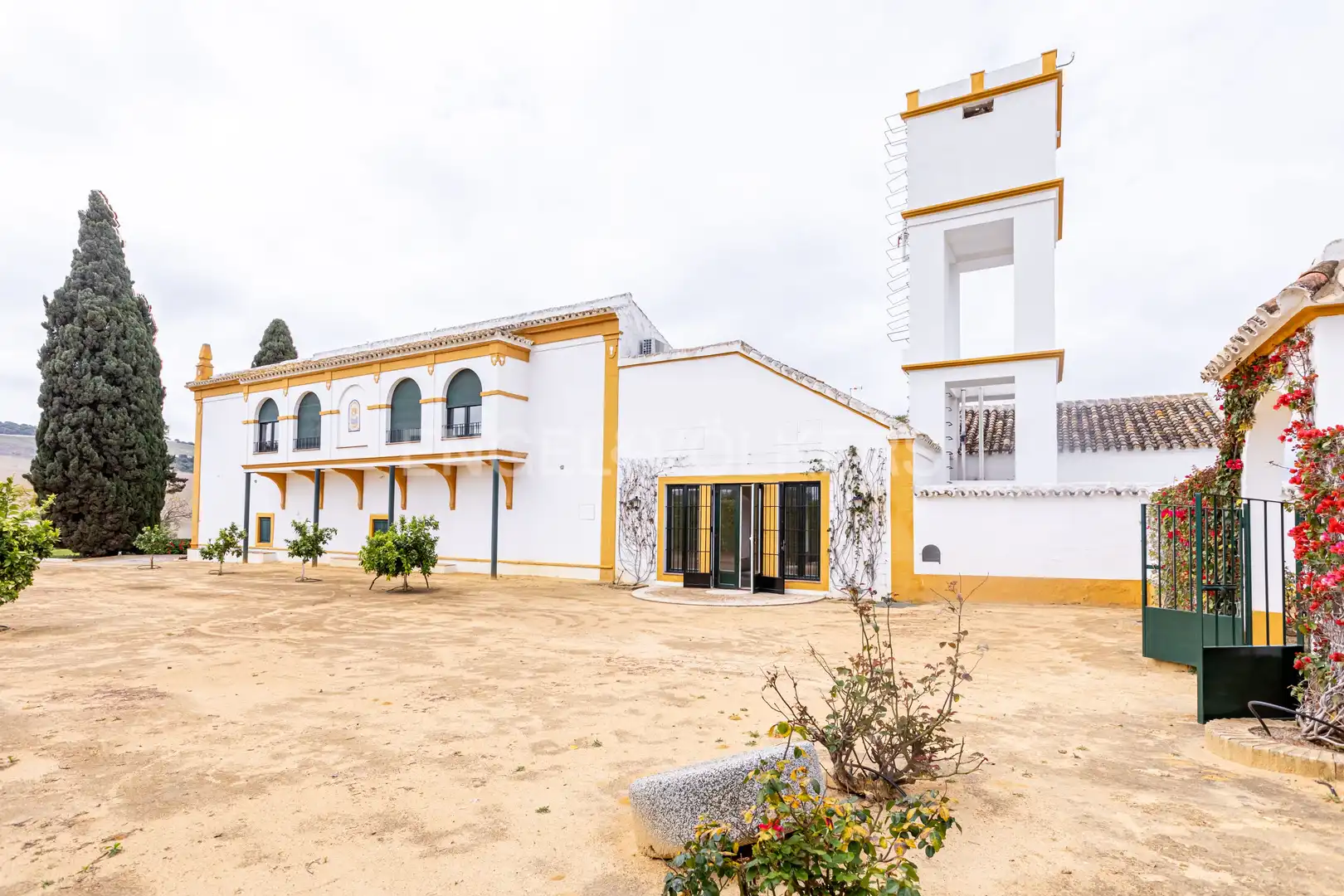 Vista exterior de Casa o chalet en venta en La Puebla de Cazalla con Calefacción, Jardín privado y Terraza