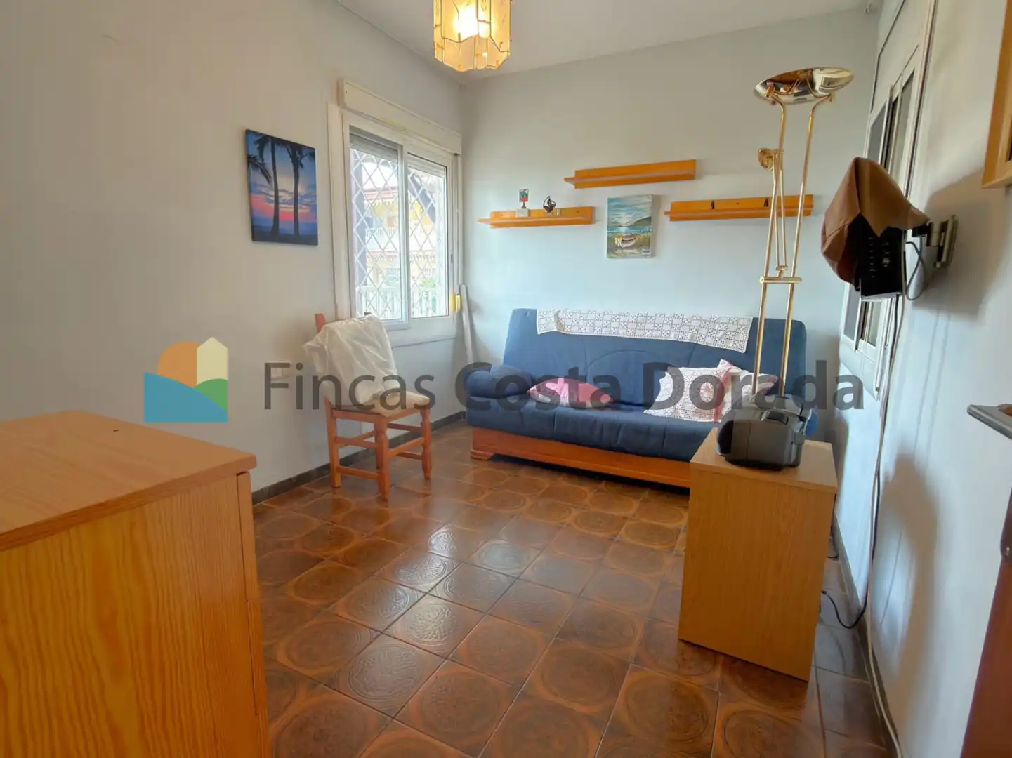 Wohnzimmer von Wohnung zum Verkauf in Cubelles mit Klimaanlage, Terrasse und Möbliert
