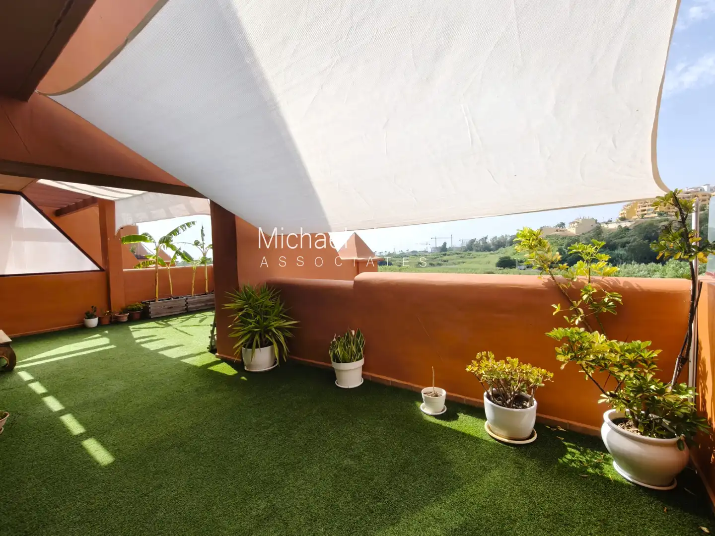 Terrace of Flat for sale in Manilva  with Air Conditioner, Terrace and Storage room