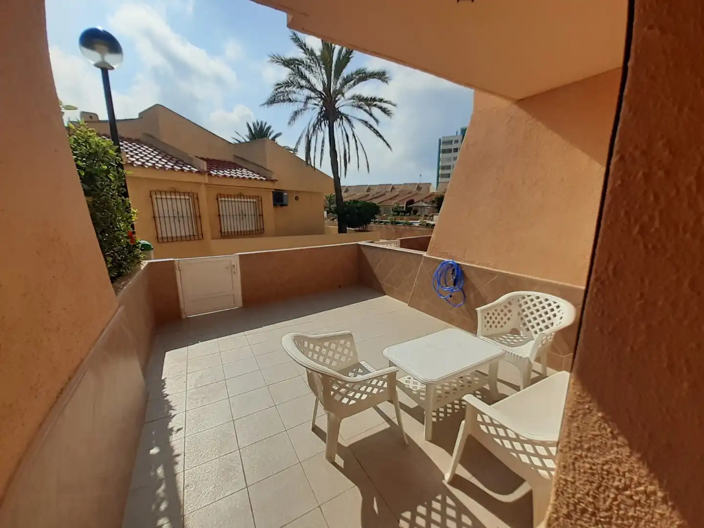 Terrace of Houses for rent in La Manga del Mar Menor  with Air Conditioner, Heating and Terrace