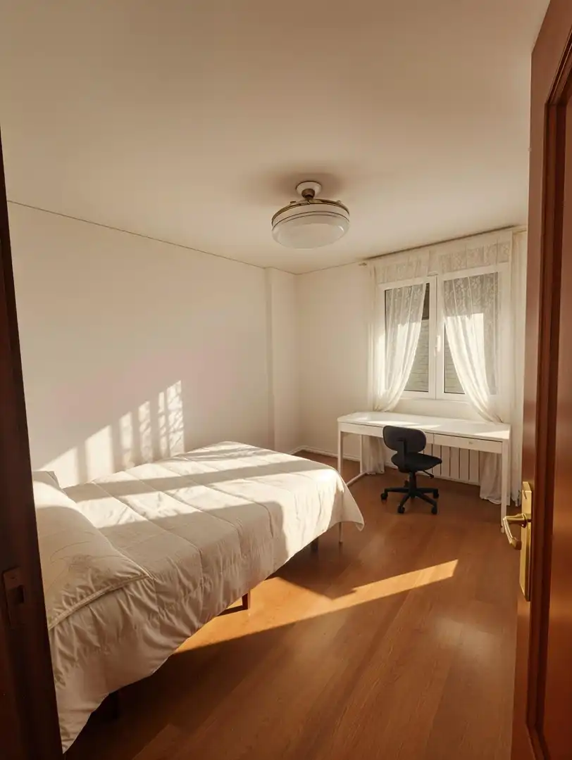 Bedroom of Flat for sale in Albacete  with Air Conditioner, Heating and Terrace