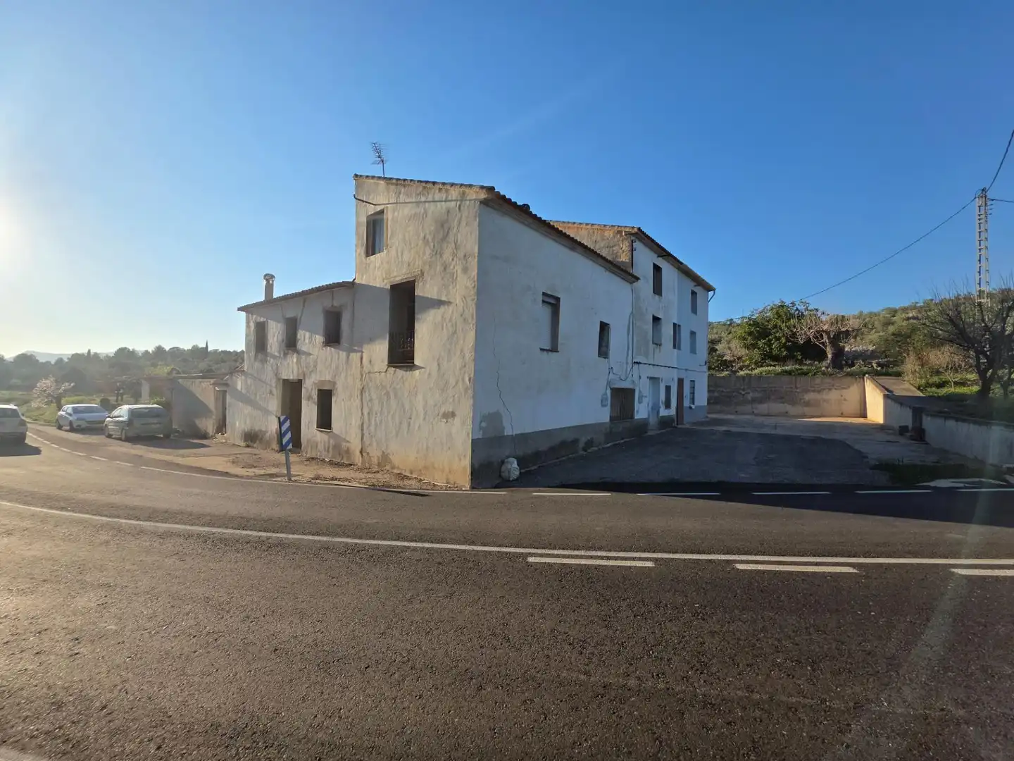 Vista exterior de Finca rústica en venda en Gorga amb Terrassa i Traster