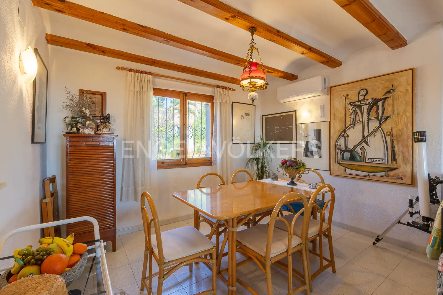 Dining room of Houses for sale in Dénia  with Air Conditioner, Heating and Private garden