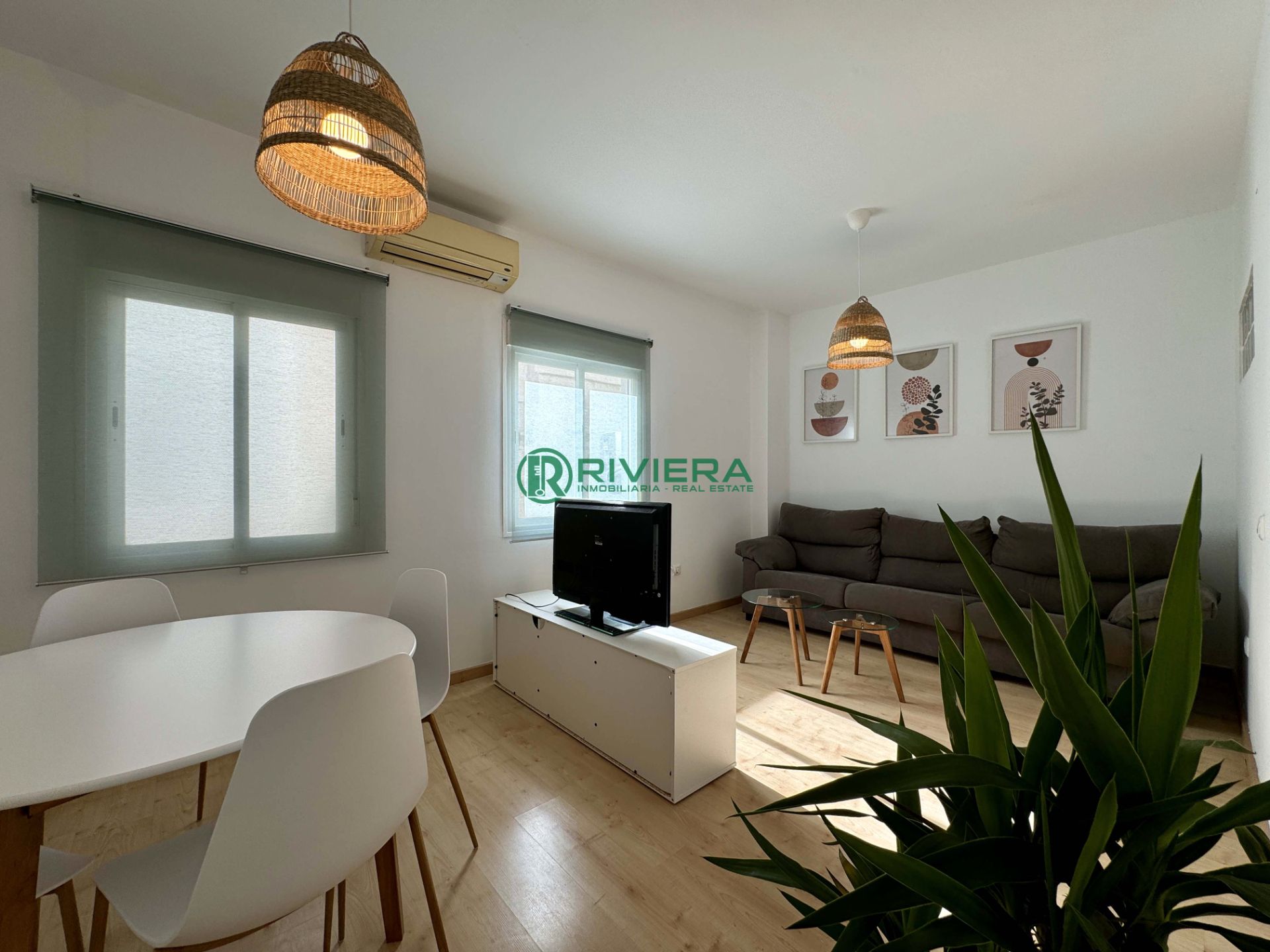 Living room of Duplex for sale in Málaga Capital  with Air Conditioner, Heating and Furnished