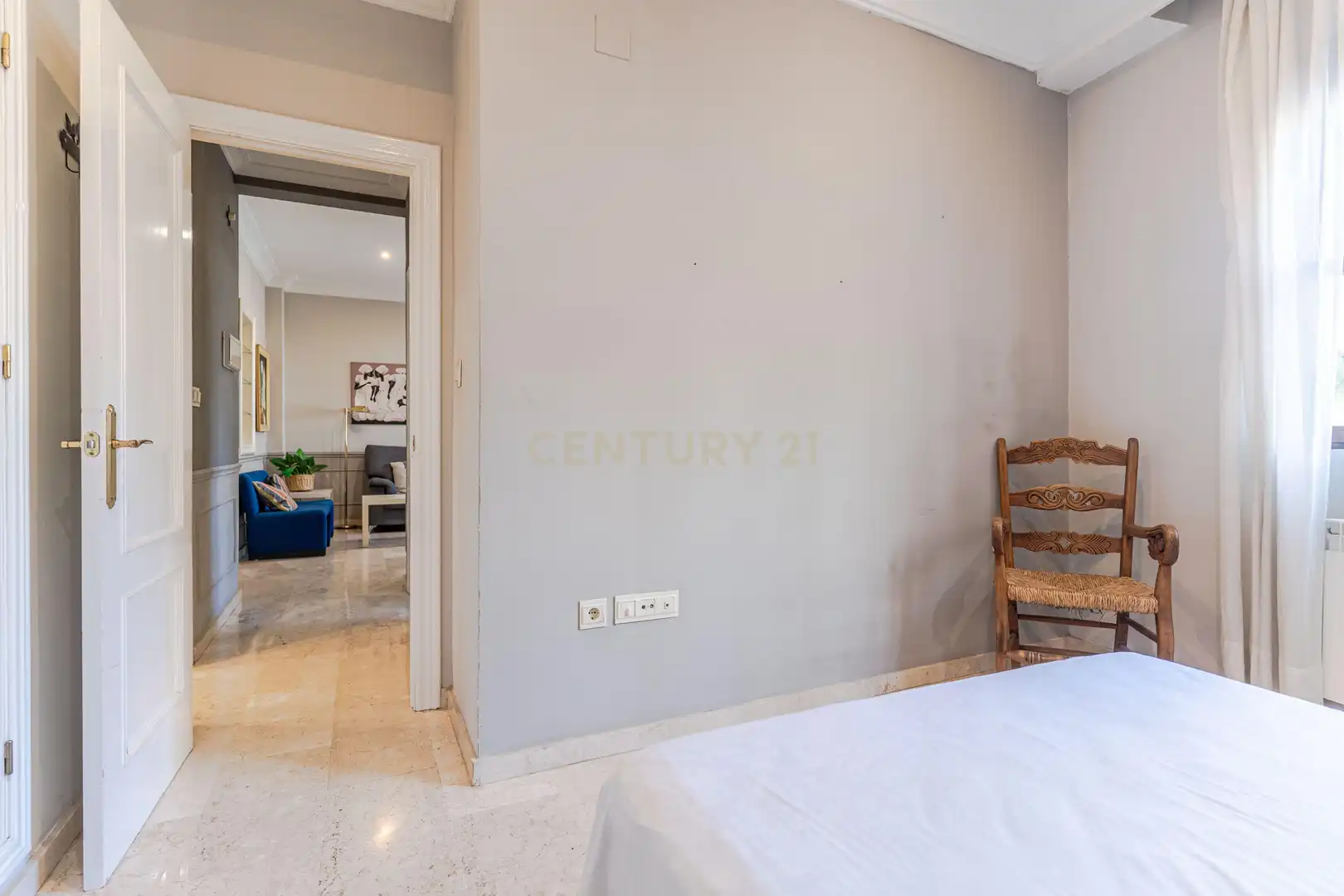 Bedroom of Flat for sale in Granada  with Air Conditioner