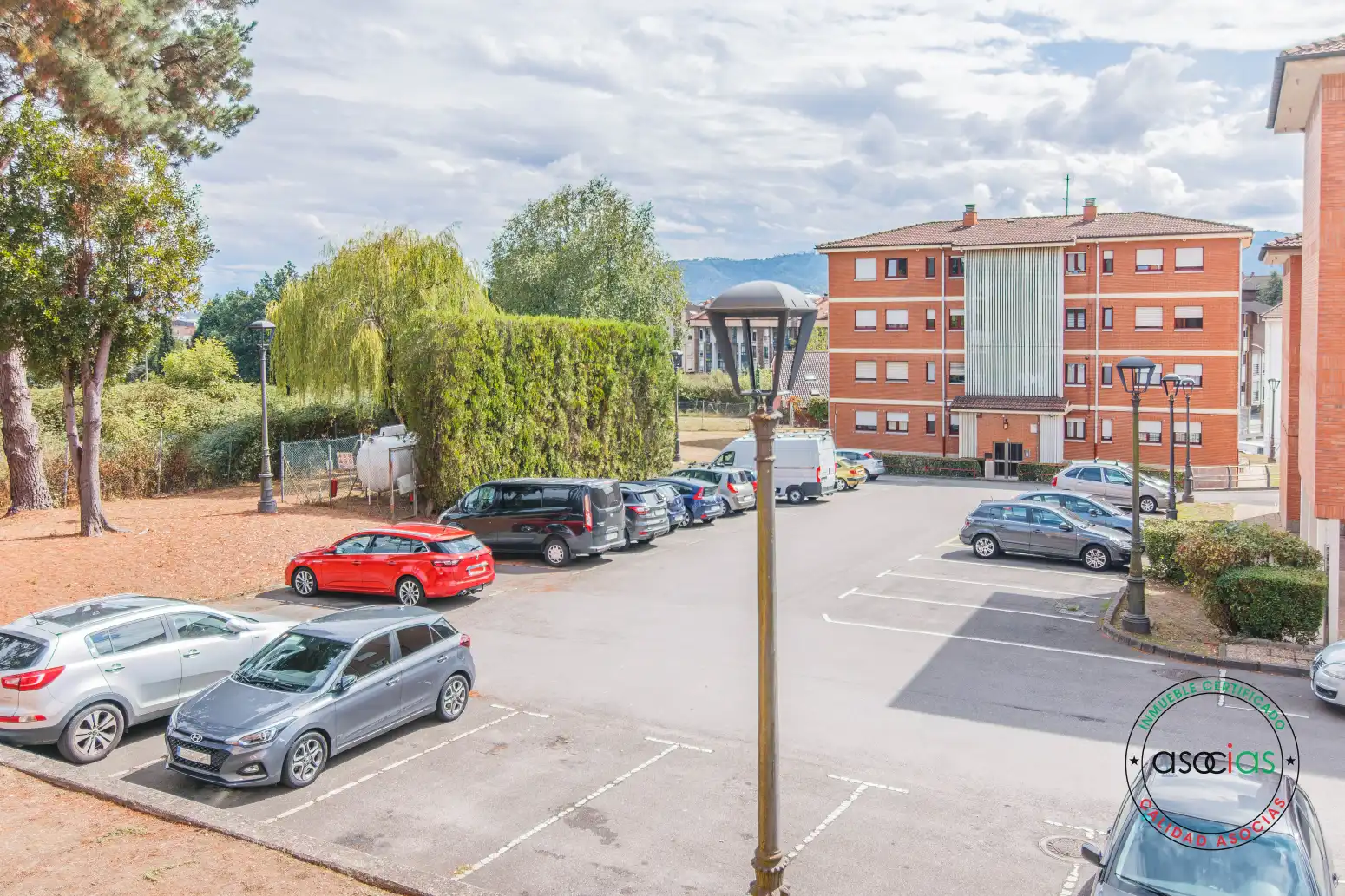 Parking of Flat for sale in Llanera  with Heating and Furnished
