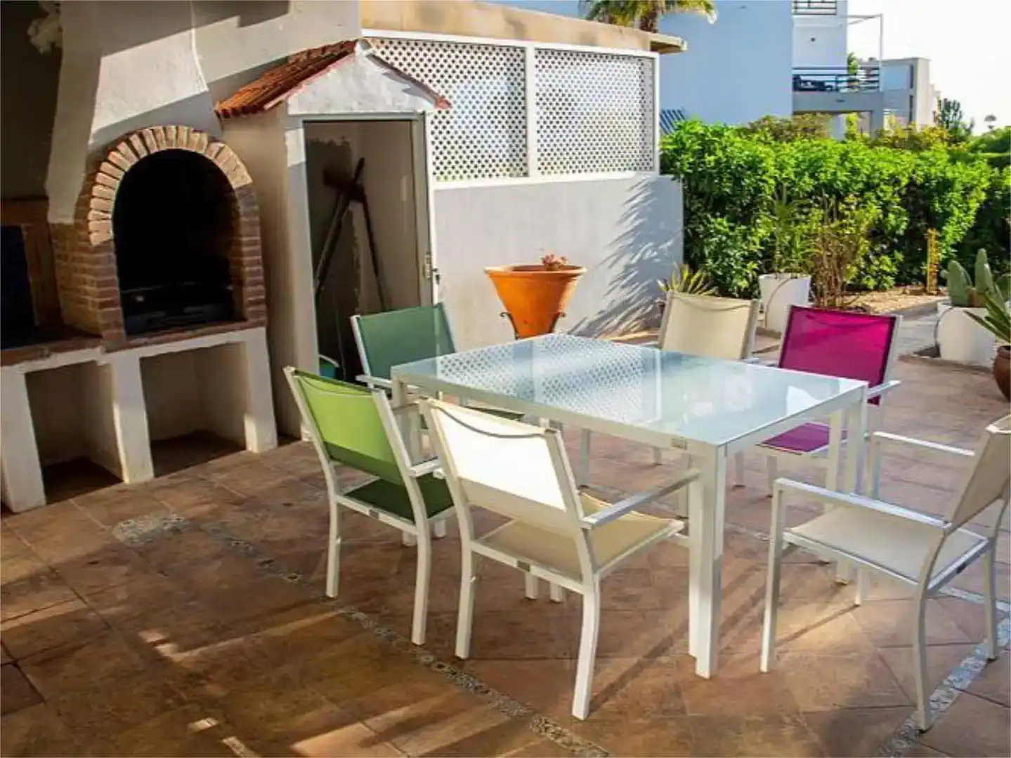 Terrassa de Dúplex en venda en Vera amb Aire condicionat, Jardí privat i Moblat