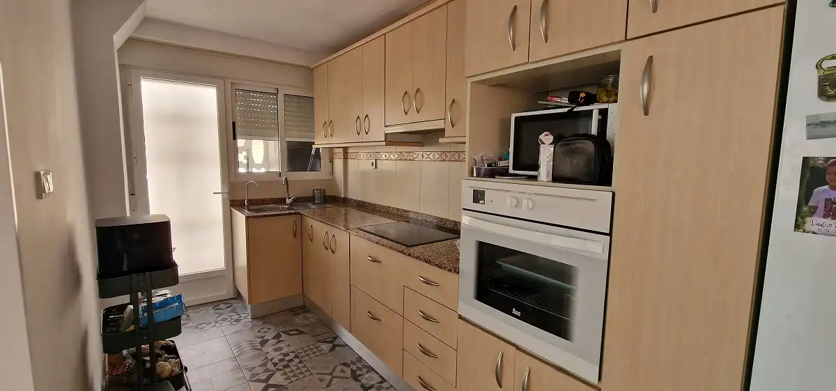 Cocina de Piso en venta en Santa Pola con Terraza y Amueblado