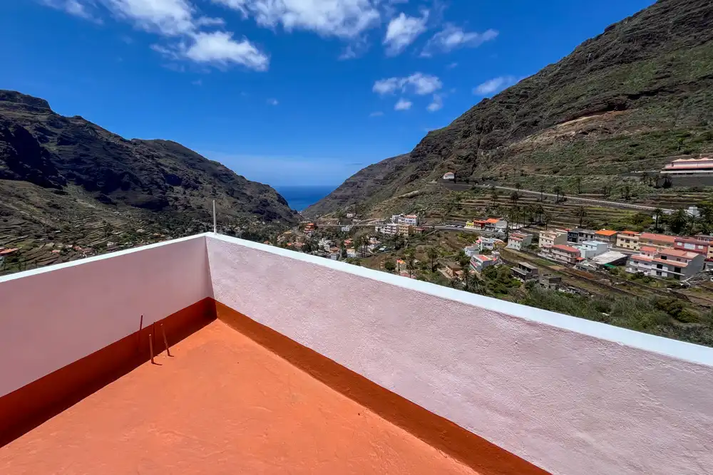 Vista exterior de Ático en venta en Valle Gran Rey con Balcón