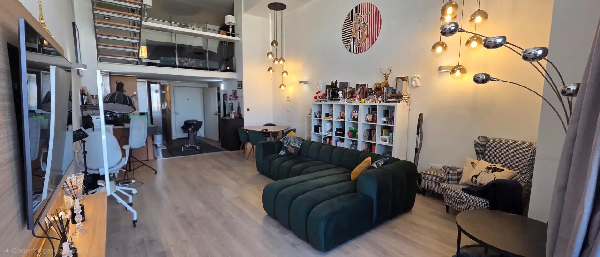 Wohnzimmer von Maisonette zum Verkauf in Xirivella mit Klimaanlage, Heizung und Privatgarten
