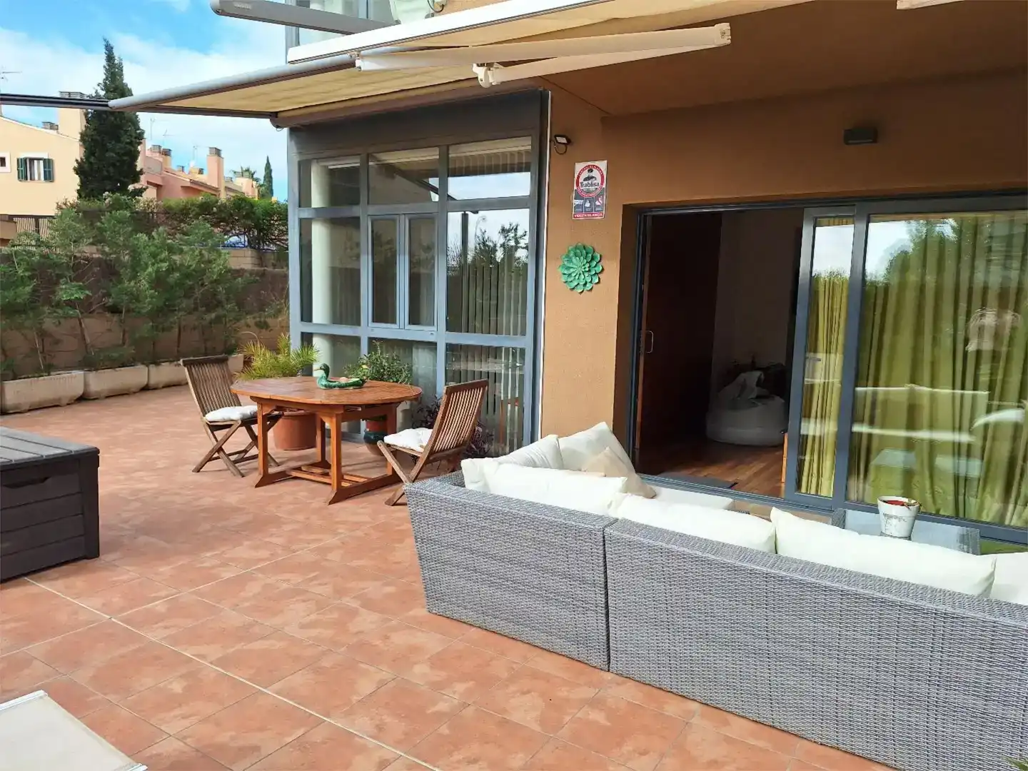 Terrassa de Pis en venda en  Palma de Mallorca amb Aire condicionat i Piscina