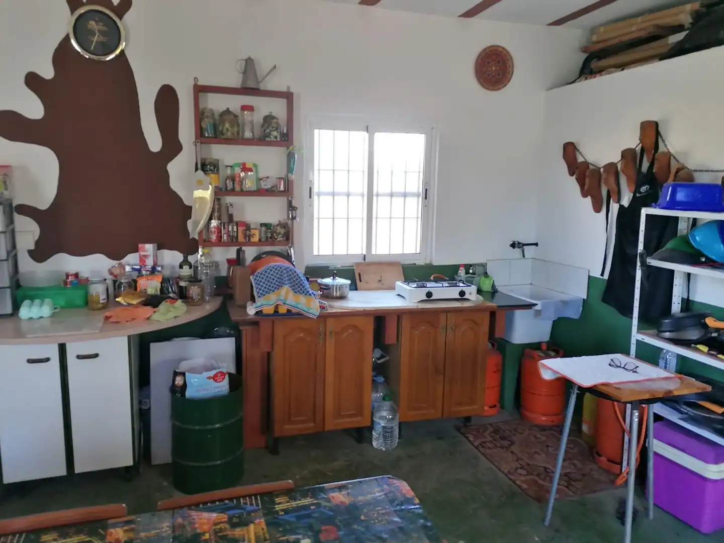 Cuina de Finca rústica en venda en Dalías amb Jardí privat i Terrassa
